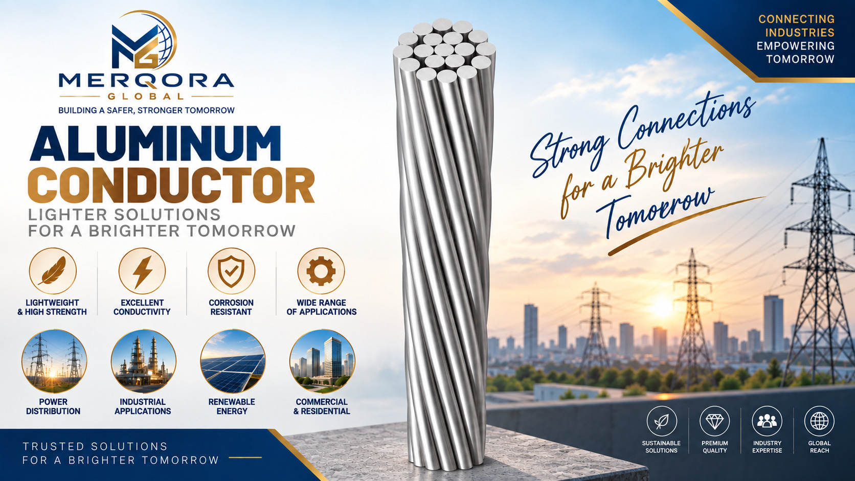 Aluminum Conductors - High performance aluminum conductors engineered for industrial applications.