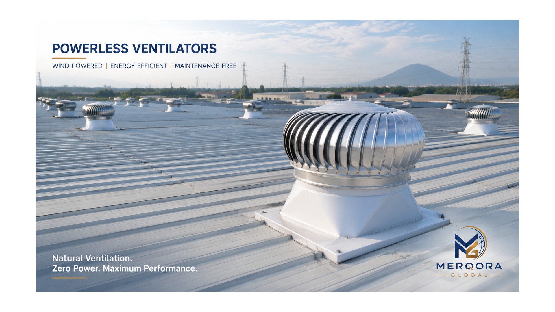Powerless Ventilators - High performance powerless ventilators engineered for industrial applications.