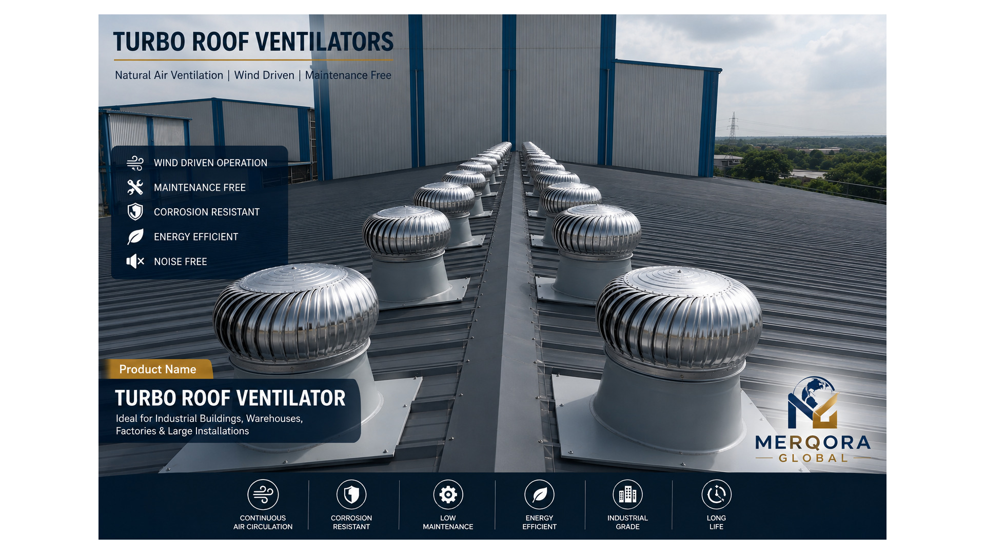 Warehouse Ventilators - High performance warehouse ventilators engineered for industrial applications.